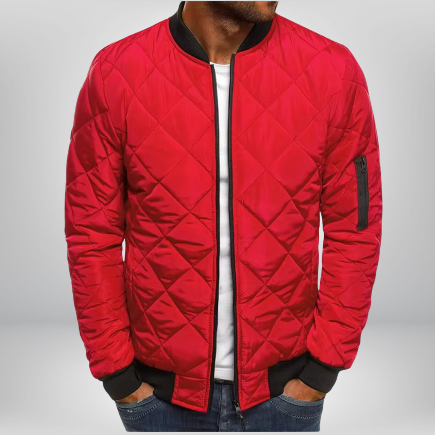 Flemington - Quilted Bomber Jacket