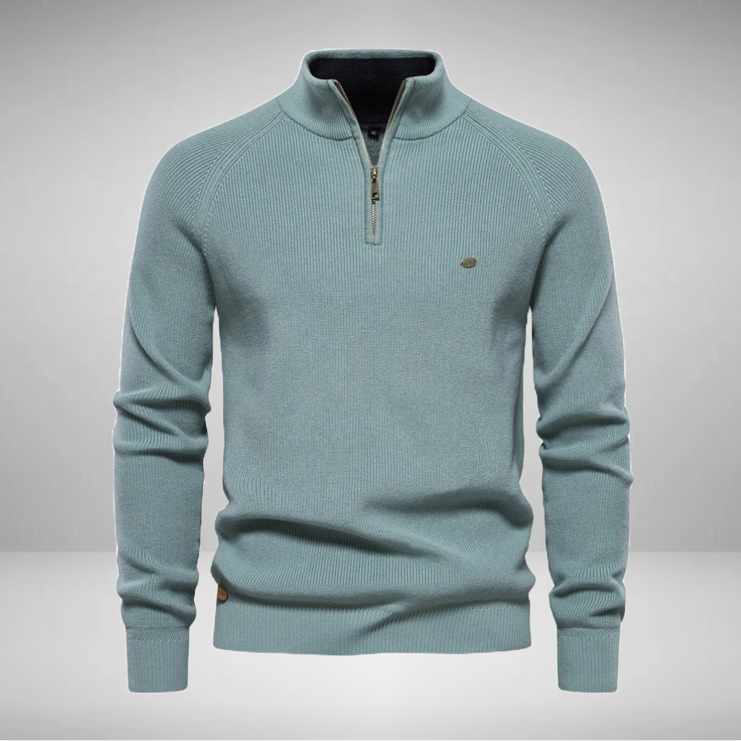 Karston - Aiopeson Knit Zip Sweater