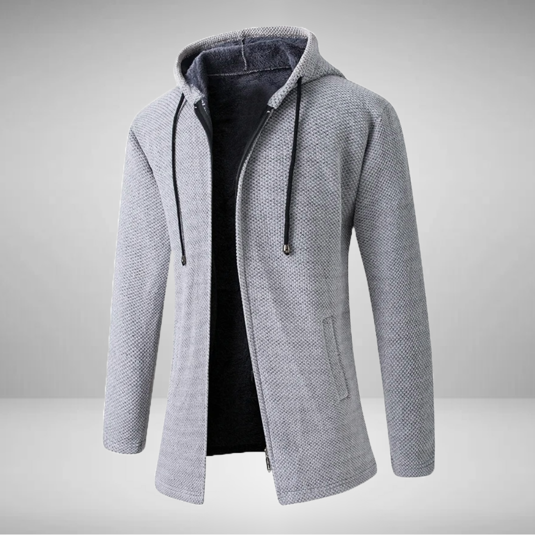 Cassian - Padded Fleece Zip Hoodie