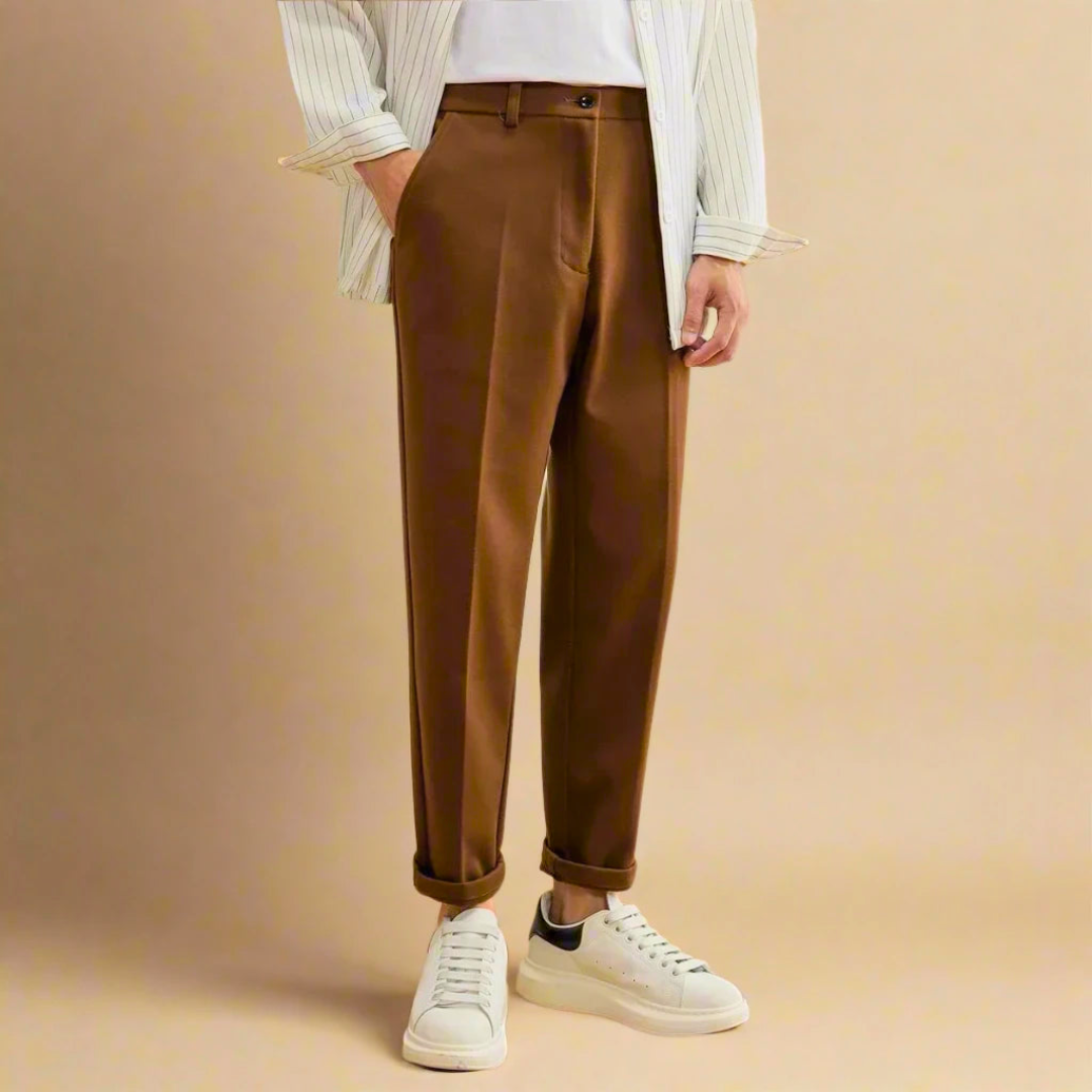 Liam - Cotton Cropped Pants
