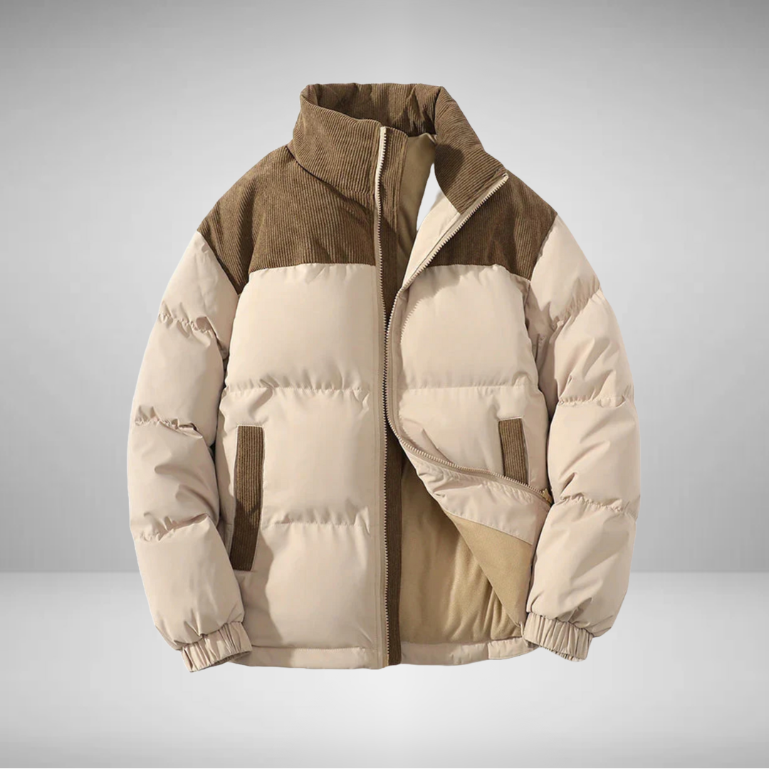 James - Corduroy Puffer Jacket