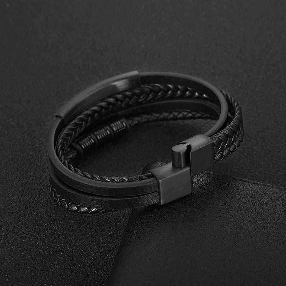 Levy - Woven Leather Bracelets
