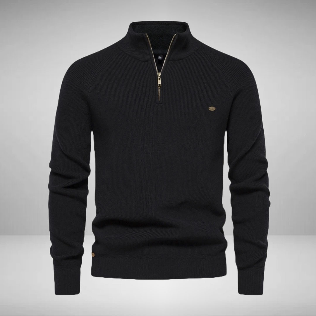 Karston - Aiopeson Knit Zip Sweater
