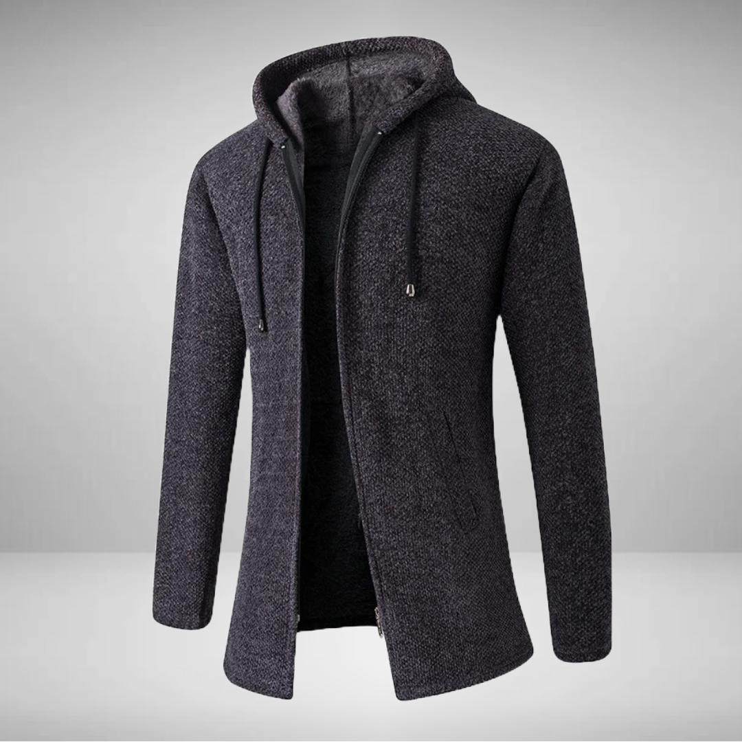 Cassian - Padded Fleece Zip Hoodie