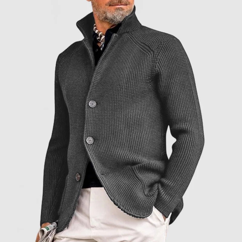 Aston - Classic Button-Front Cardigan