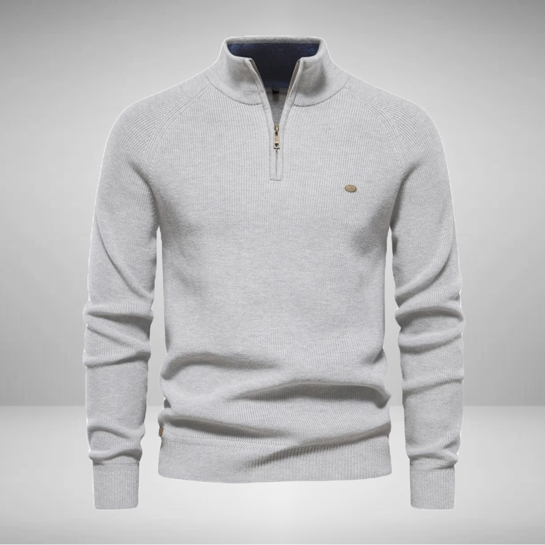 Karston - Aiopeson Knit Zip Sweater