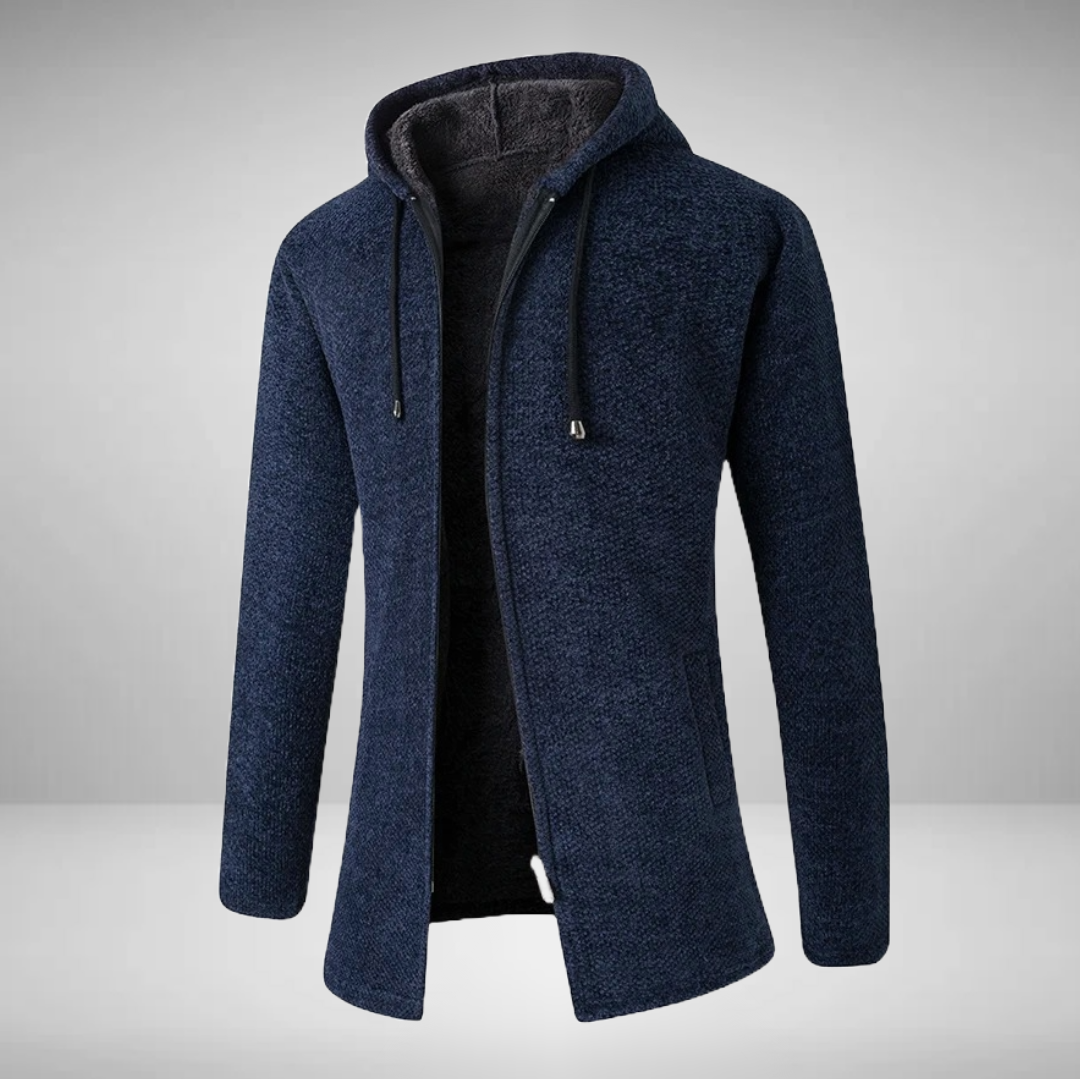 Cassian - Padded Fleece Zip Hoodie