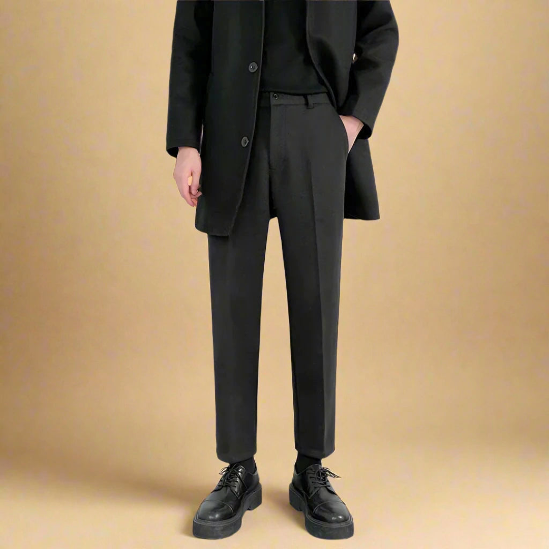 Liam - Cotton Cropped Pants