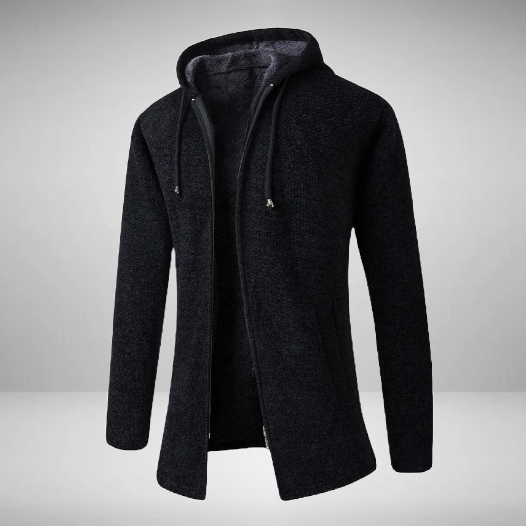 Cassian - Padded Fleece Zip Hoodie