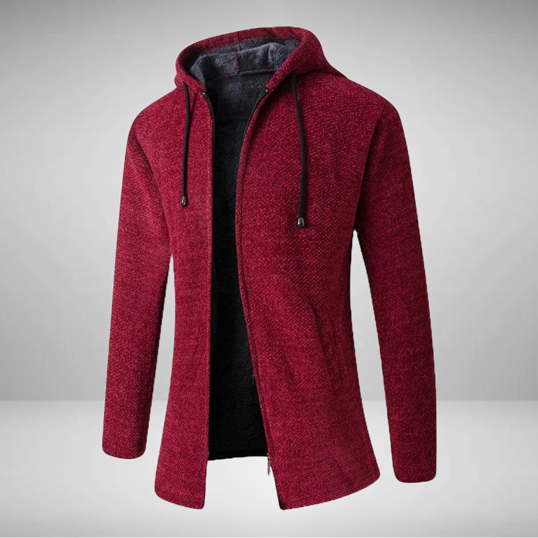 Cassian - Padded Fleece Zip Hoodie