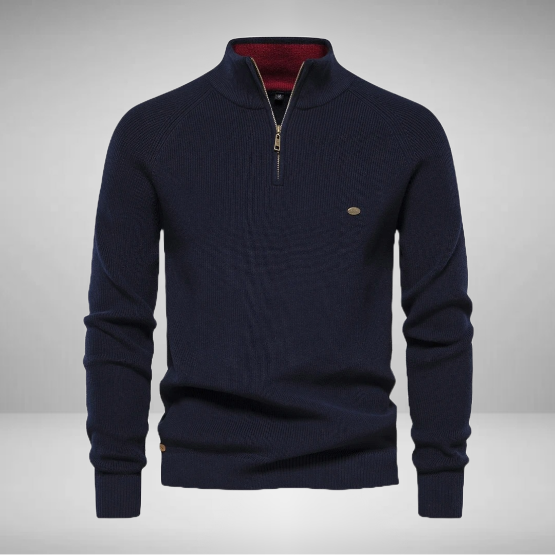 Karston - Aiopeson Knit Zip Sweater