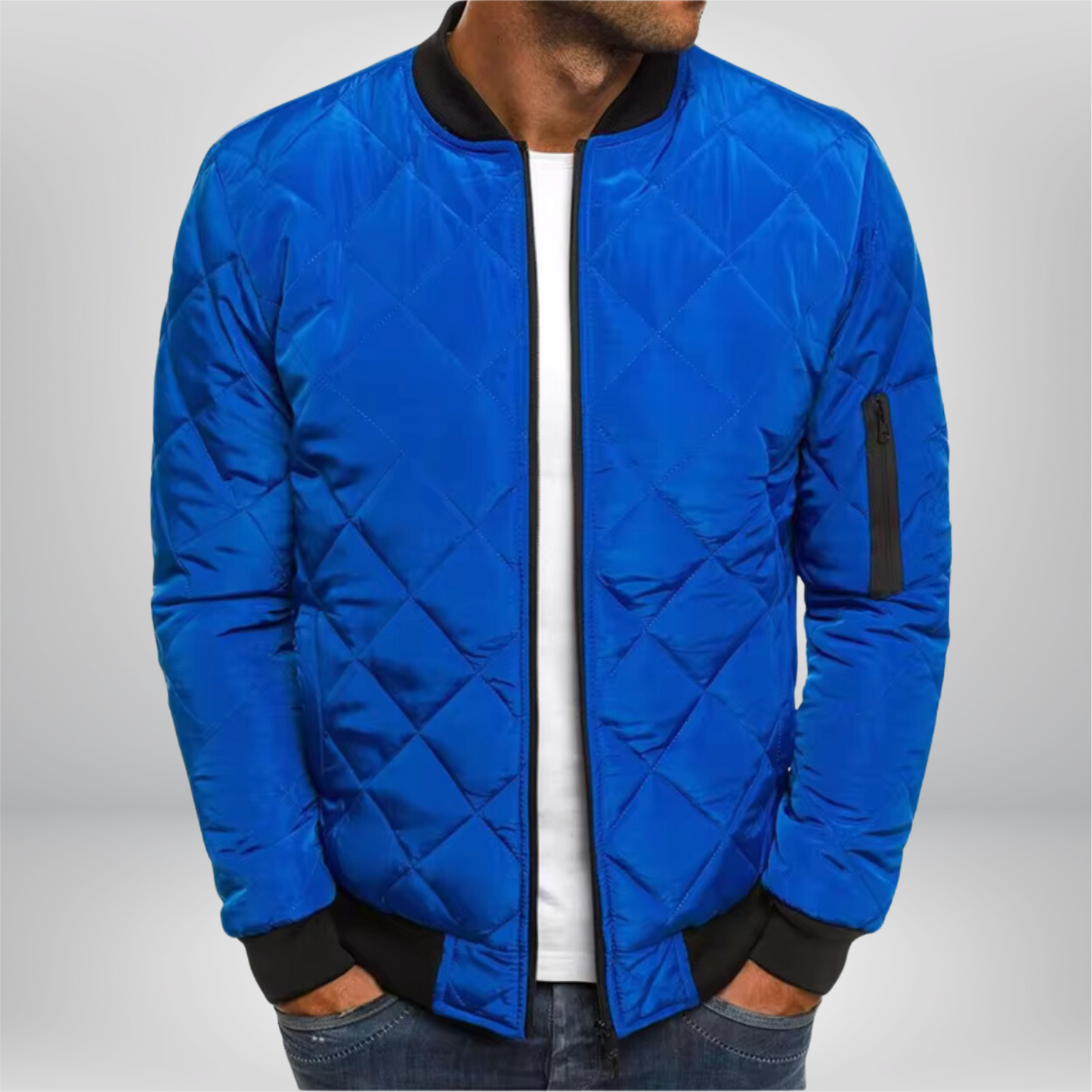 Flemington - Quilted Bomber Jacket