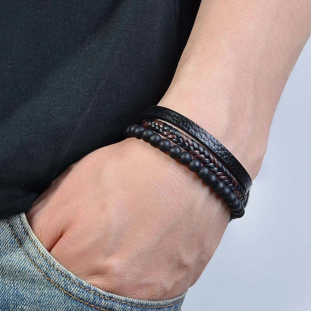 Emory - Natural Stone Calmband