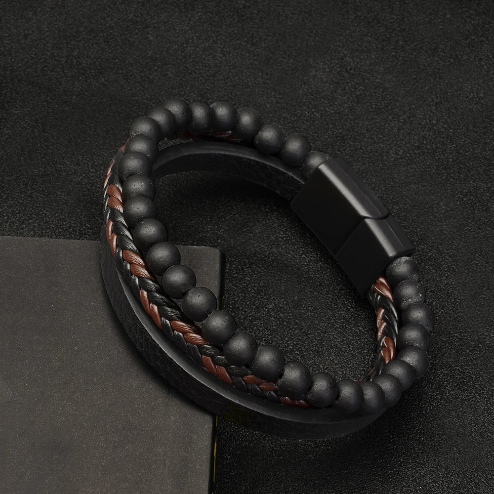 Emory - Natural Stone Calmband