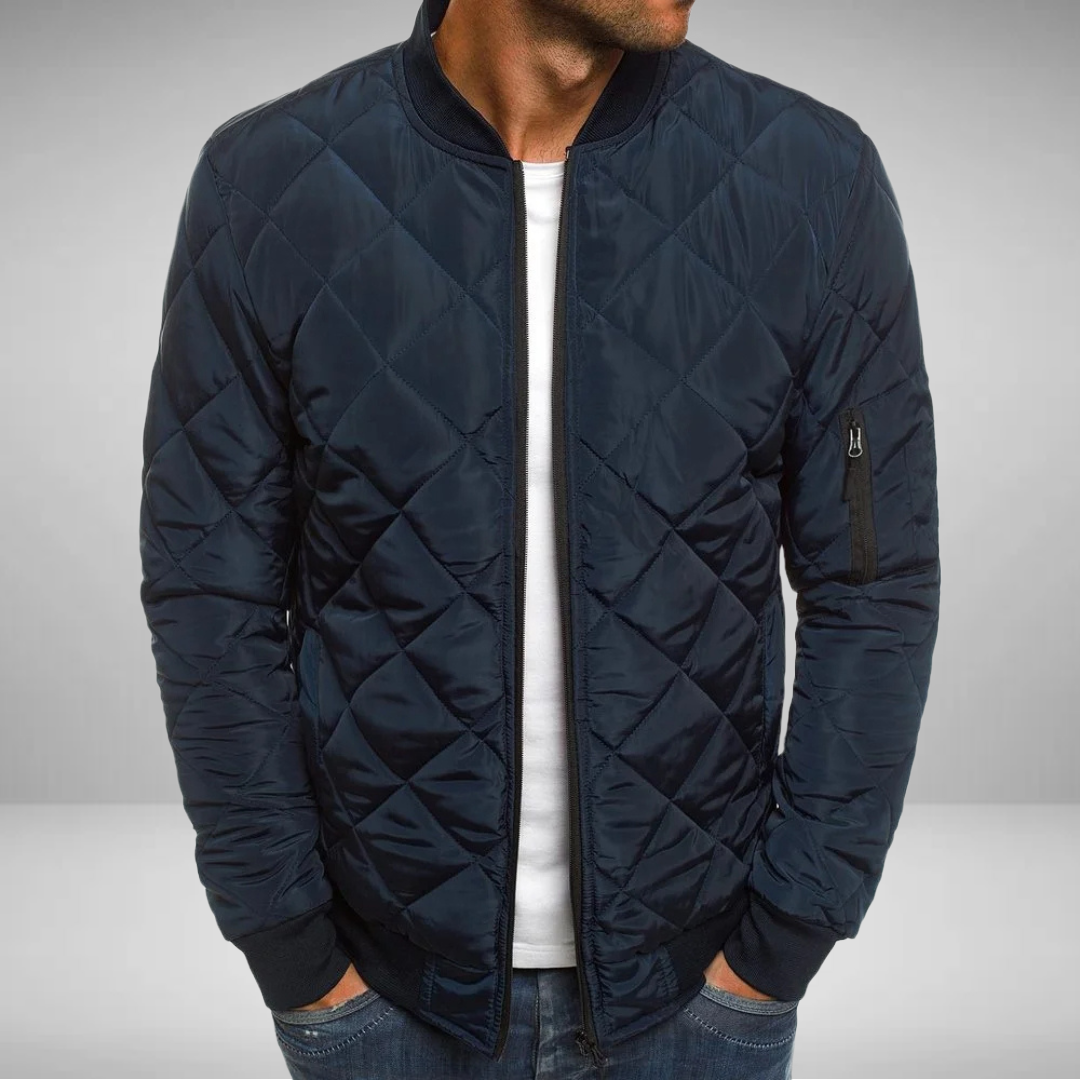 Flemington - Quilted Bomber Jacket
