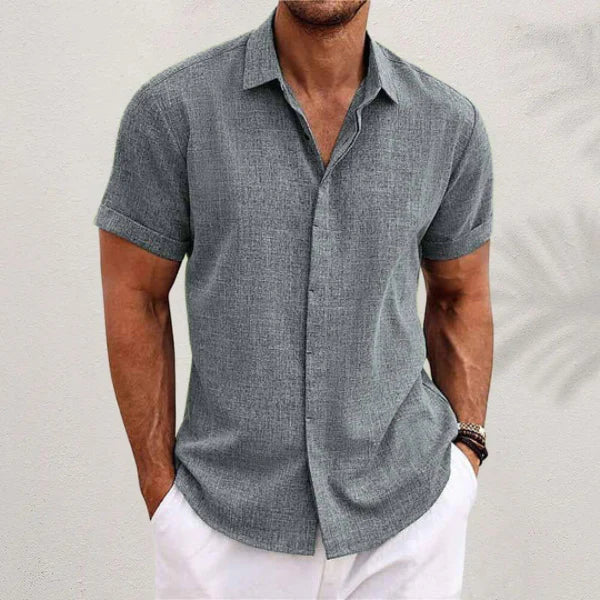 Elias - Short sleeve button up