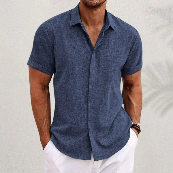 Elias - Short sleeve button up