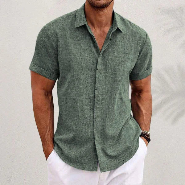Elias - Short sleeve button up