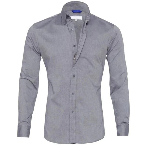 Charles - Slim fit button-up shirt