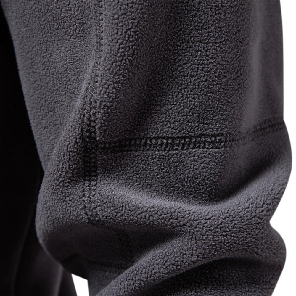 Julius - Fleece Pullover with Quarter-Zip