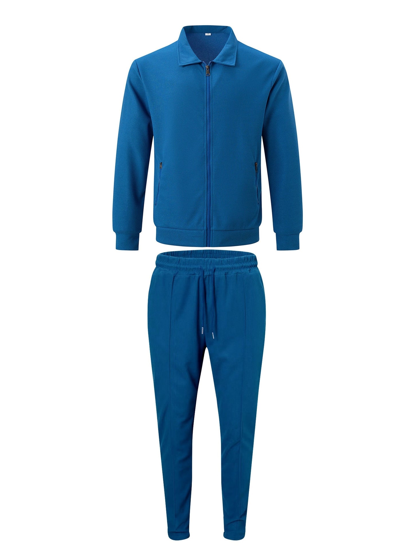 Martus - Classic Waffle-Knit Tracksuit Set