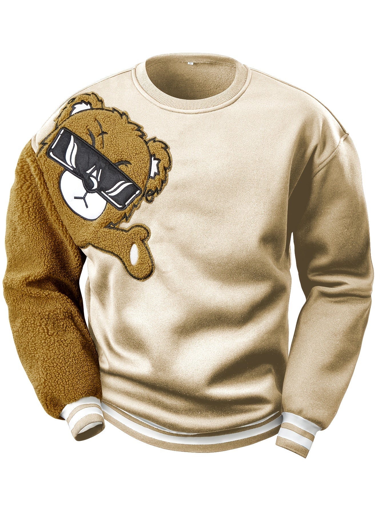 Jordy - Cartoon Bear Embroidered Sweater