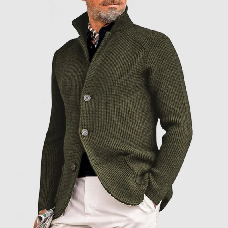 Aston - Classic Button-Front Cardigan