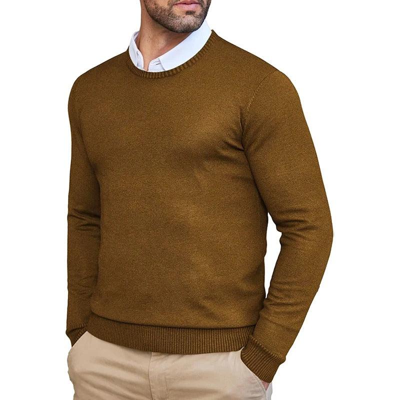 Wilton - Crew Neck Sweater Slim Fit Lightweight Sweatshirts