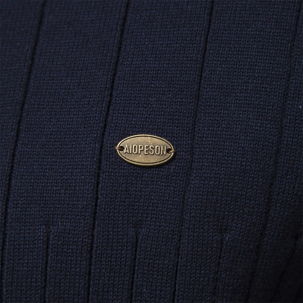 Zev - Aiopeson Knit Zip Sweater