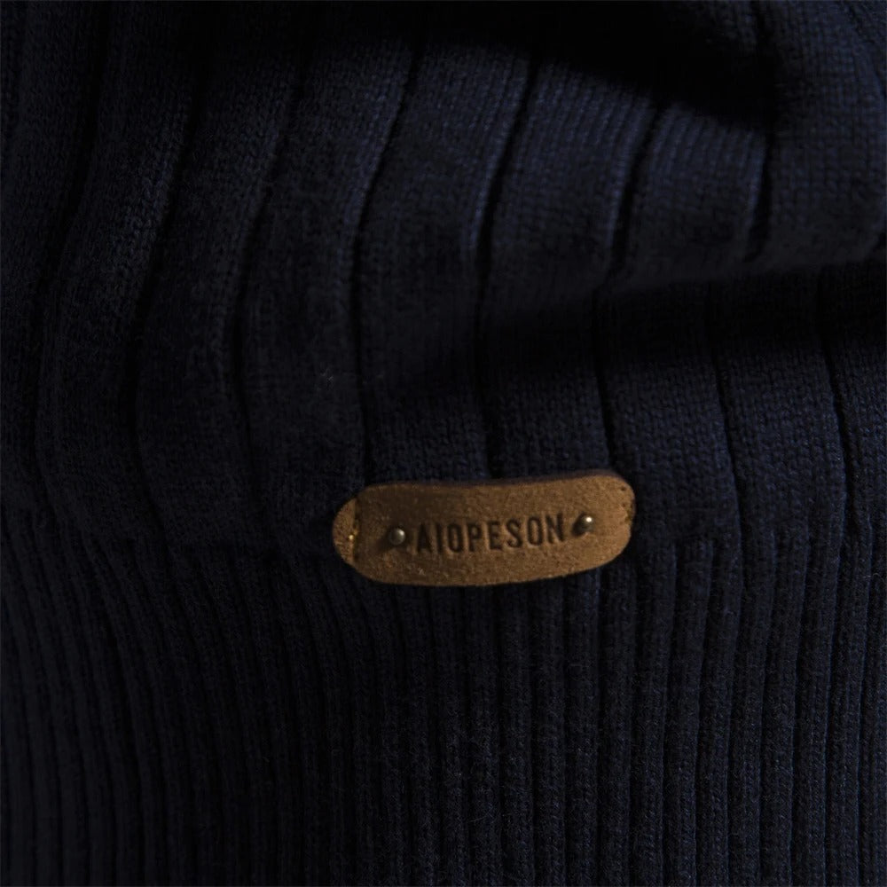 Zev - Aiopeson Knit Zip Sweater