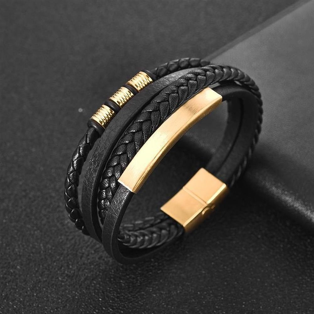 Levy - Woven Leather Bracelets