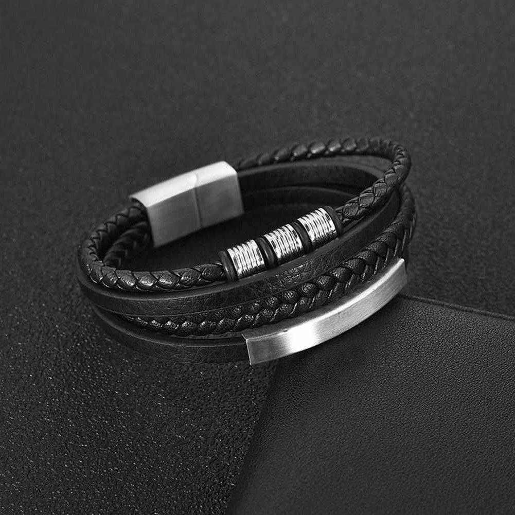 Levy - Woven Leather Bracelets