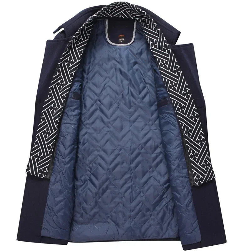 Lucas - Wool Blend Trench Coat